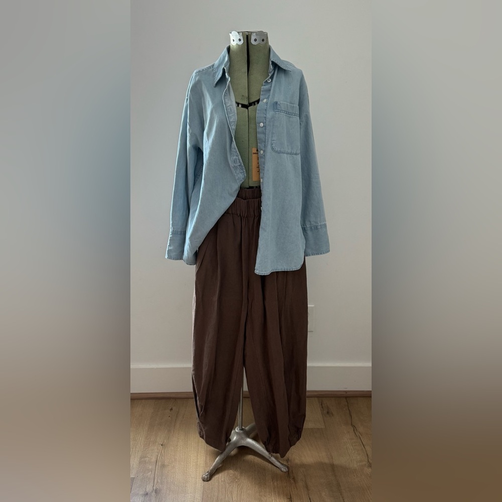 Banana Republic | chambray blouse | S